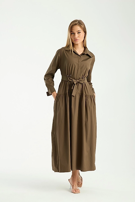 BAĞCIKLI ELBİSE HAKİ